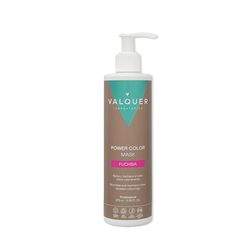 Valquer Professional Mask Power Color capelli tinti. Esaltatore di colore per capelli vegano e senza solfati (fucsia) - 275 ml