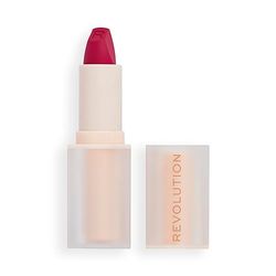 Revolution Beauty, Lip Allure Soft Satin Läppstift, Satin-Lyxfinish, Bärbar, Material Girl Wine