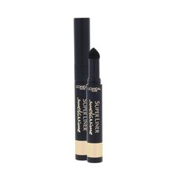 L'Oréal Paris Super Liner Smokissime, 100 Black Smoke – eyeliner med ultramjuk applikator och unik pudertextur – för ett otroligt hemligt utseende, 1-pack (1 x 1 g)