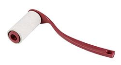 WENKO Rouleau à vêtements Comfort - Fusselrolle, entfernt Flusen und Haare, Polypropylène, 12 x 29 x 5 cm, Rouge