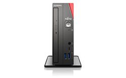 Fujitsu ESPRIMO G6012 i5-12400T UCFF Intel® Core™ i5 16 GB DDR4-SDRAM 512 GB SSD Windows 11 Pro Mini PC Black, Red