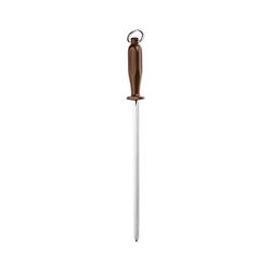 Giovanni Giesser Messer Fabbrica Unisex abziehstahl Standard con Coltello, Unisex, Abziehstahl Standardzug, Marrone, M