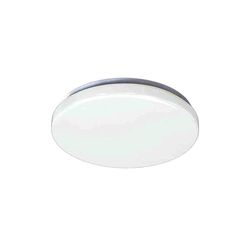 Plafoniera LED 20 W 6500 K, luce bianca fredda, alta efficienza energetica, ideale per illuminare uffici e spazi commerciali.