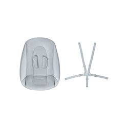 Maxi-Cosi Kit Nouveau-né Nesta, Kit Accessoires Nouveau-né Pour Chaise Haute Bois Ã‰volutive Nesta, Réducteur Et Harnais 5 Points, De La Naissance Ã€ 6 mois Environ, Jusqu'à 9 kg, Beyond Sky Grey