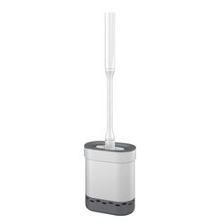 Metaltex 185518000 Cleany toalettborste platt, flexibel, vit