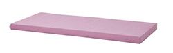 Hoppekids madrass med överdrag, konventionellt skum/bomull 200 x 90 x 9 cm Fuchsia Rosa