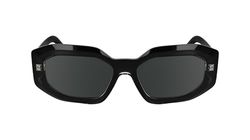 KARL LAGERFELD KL6167S zonnebril voor dames, zwart, eenheidsmaat, Zwart, one size