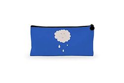 Bonamaison Estuche de Lona con Cremallera para lápices, con impresión Digital, para Escuela, Bolsa de Lona para niños, niñas, 100% algodón, Unisex, 1 Unidad, 21 x 12 cm