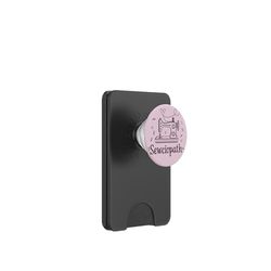 Sewciopath Costura Quilter Alcantarillados Costureras Artesanos PopSockets PopWallet para MagSafe