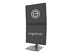Ergotron DS100 Dual Monitor Desk Stand, Vertical