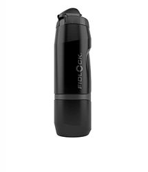 Fidlock Bottiglia singola Twist da 800 ml, include connettore Twist (senza base per bicicletta) e bottiglia, nero