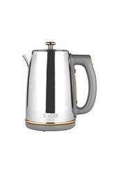 Dorchester Digital Temperature Control Kettle - Electric Kettle with LCD Display, Keep Warm Function, 1.7L Capacity - Chrome & Rose Gold - Fast Boil - 3000W