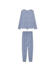 women'secret Pyjamas, Kvinna, Tryck Blå, XL, Blått tryck, XL