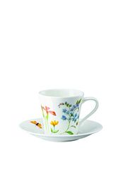 Hutschenreuther 02048-726041-14715 Nora Spring Vibes - Taza de café (2 piezas, 1 taza y 1 platillo)