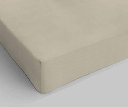 Italian Bed Linen Fitted Sheet "Elegant" with Corner, Microfiber, Maxy double, Dove Gray
