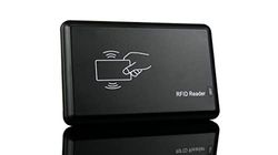 RFID Tag Reader, Easy to Use, Plug and Play, USB, Tag Reader, Contactless RFID Reader For ID Tags with Chip, Compact Smart Reader, HDWR HD-RD20X