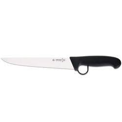 Johannes Giesser Messerfabrik Stehmesser mit Siherheitsgriff Bodyguard, Coltello. Unisex-Adulto, Grigio, 21 m