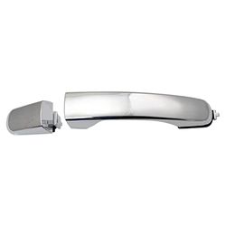 TRQ Exterior Outside Door Handle Chrome Passenger Front or Rear for 2010-2017 Equinox Terrain / 2007-2010 Outlook / 2007-2016 Acadia / 2009-2012 Malibu