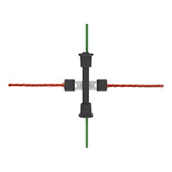 Kerbl AKO 442020/081 - Kit di riparazione per montanti verticali in vimini, 100 pezzi
