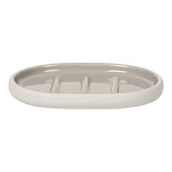 Blomus Sono Moonbeam - Portasapone in ceramica, 13 x 10 cm