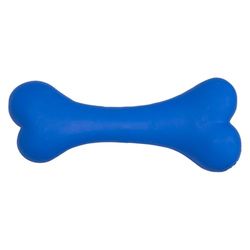 JACK AND VANILLA, Hondenspeelgoed van duurzaam rubber, pindasmaak, ergonomisch design, gemakkelijk te reinigen, 17,1 cm, donkerblauw, model rubber Toys