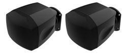 Audibax Java 4 TB - Altoparlanti passivi per montaggio a parete (coppia) - per interni ed esterni - colore: nero