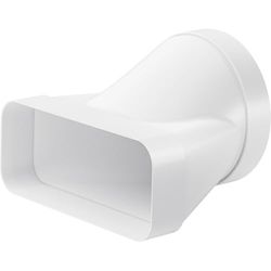 Franke Conector de tubo plano con tubo redondo para campana extractora - 112.0711.904