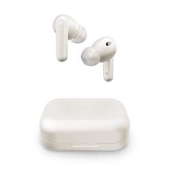 Urbanista London Ecouteurs sans Fil Anti-Bruit, 25 Heures d'écoute, Etui de Recharge sans Fil, Bluetooth 5.0, Appels Vocaux, Compatible avec Android et iOS - Blanc