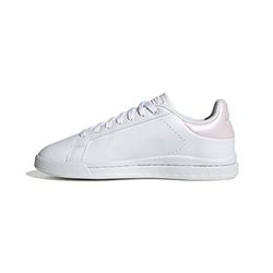 adidas Court Silk Sneakers dames, Ftwr White Ftwr White Almost Pink, 37 1/3 EU