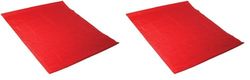 Aidapt Tubular Positioning Bed Pad, Transfer Board Slide Draw Sheets, Elderly Slide Sheet for Home Turning Moving, Bedridden Bed Position Pads, Elderly Slide Sheet. Small (600mm*400mm) Red.