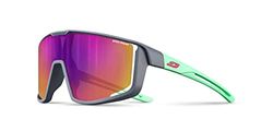 JULBO Fury S Sunglasses, Grigio/Verde Menta, One Size Unisex Kids