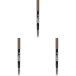 Maybelline Tattoo Brow Semi Permanent 36HR Eyebrow Pencil Longlasting Thicker Fuller Eyebrows, Blonde 02, 1 Count (Pack of 3)