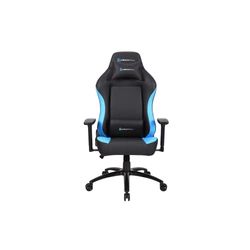 Newskill Akeron Fauteuil de Gaming Professionnel avec Cadre en Acier renforcé et système d'équilibrage inclinable jusqu'à 180 degrés, accoudoirs 3D Bleu NS-CH-AKERON-BLUE