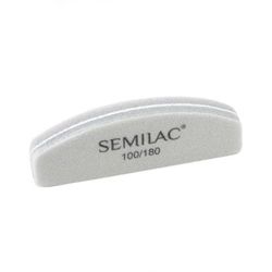 Semilac Lime à ongles demi-lune Mini 100/180 pour manucure et pédicure lisse le gel naturel et les ongles en acrylique