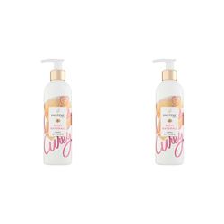 Pantene Pro-V Crema Styling+ Termoprotettore Ricci Naturali, Senza Risciacquo, Nutriente, Con Olio Di Cocco, Per Controllo Del Crespo E Ricci Morbidi E Idratati, 235ml (Confezione da 2)