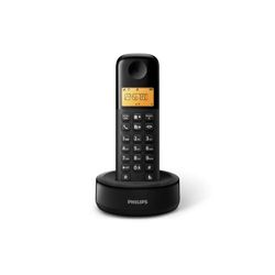 Philips D16 Téléphone sans Fil d'intérieur Simple (DECT) - Noir