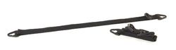 Burley Bag Tie Down Straps (Set of 2), Travoy Strap Uomo, Nero-Nero, Taglia Unica
