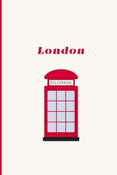 London Notebook 100 pages: Travel Journal