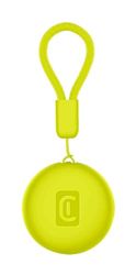 Cellularline TRACY TAG - Trova Oggetti compatibile con Apple iOS Find Me - Compatibile con Accessori Airtag - Batteria sostituibile (durata 1 anno) - Resistente a polvere ed acqua - Giallo Lime