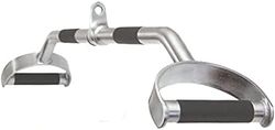 Trazy Bar optrekstang, 61 en 96,5 cm, met 2 handgrepen, dubbele handgreep, professioneel, hoge kwaliteit (61 cm)