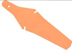 cyclingcolors stänkskärmar cykel orange racercykel MTB stänkskärmar sadel för att fästa bak