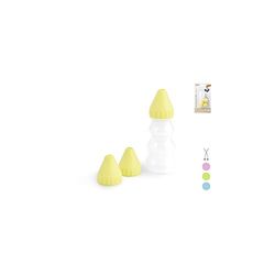 HABI 5131 decoratorte Pastel avec 3 Douilles en écran, Silicone, Multicolore