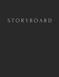 Storyboard Sketchbook: 8.5"x 11" , 350 Pages , 3 x 16:9 Storyboard , Notebook Sketchbook Template