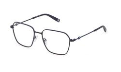 Fila VFI308 bril, mat blauw met gekleurde onderdelen, 52 uniseks volwassenen, Mat blauw met gekleurde delen