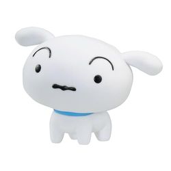 Banpresto Figura d'azione Shiro Crayon Shinchan - Fluffy Puffy (Ver.A) 8 cm - BP89884P Multicolore - Figura da collezione - Ideale per i fan degli anime