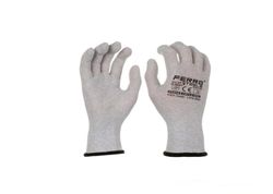 DRW Guantes Trabajo Ligero 1121X Poliester Transpirable Gris 12 Juegos Talla XL