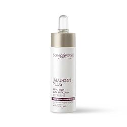 Bottega Verde - Ialuron Plus, Siero Viso ad Alta Efficacia, 30 ml, con Acido Ialuronico Concentrato, Trattamento Antirughe e Idratante, Effetto Filler per Pelli Normali o Secche