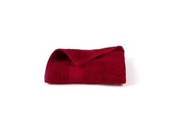 Excelsa Bagno Asciugamano Ospite, Tessuto, Rosso