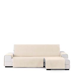 Eysa Overtrek voor chaise longue, praktisch, oriënt, 240 cm, kleur 01/beige, rechts vooraanzicht