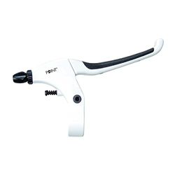 Point Komfort White Line / 29282900 Levier de frein 4 doigts Avec surface antidérapante Kraton Droit Blanc/noir